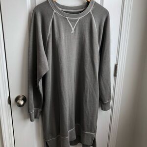 Aerie Crewneck sweatshirt dress gray XL